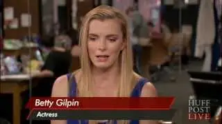 Betty Gilpin on Christopher Abbott: 'He's Ridiculously Good Looking' | HPL
