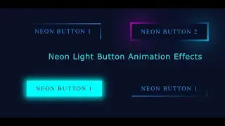 Buttons with Awesome Hover Animation Effects using only HTML &CSS