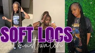 Trendy!✨Long Soft Locs Compilation😍