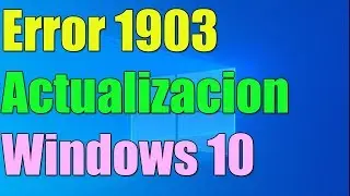 Update Error 1903 cannot be installed in Windows 10 I 3 Solutions 2021