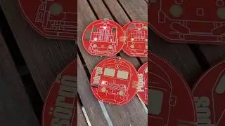 Two new pcb badge design #mav #pcb #pcbbadge #shorts