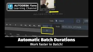 Working Faster with Automatic Batch Durations - Flame 2023.2