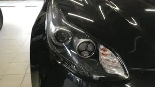 Kia Sportage IV - замена линз на диодные bi-led