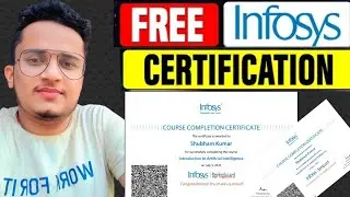 FREE Infosys Online Courses with Certificate ✅👨‍💻 | Infosys Springboard Certification🏆