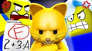 Umm.. OOPS! I FAILED MY MATH TEST in Roblox.. [All Endings]