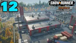 SnowRunner Season 5 Build and Dispatch Mission The Steel Phoenix Broken Pipes EP 12