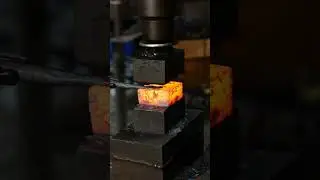 Forging an Open Die #shorts