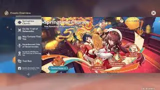 Springtime Charms Event - Lantern Rite 2025 - Genshin Impact Version 5.3
