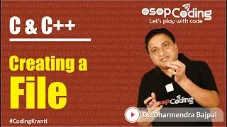 Creating New File in C | Using fputc(), fputs() & fprintf() function | C/C++ tutorial - 
