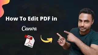 How To Edit PDF in Canva | Adobe Acrobat File Edit