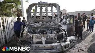 'Devastating, so senseless': 7 World Central Kitchen aid workers killed in Israeli strike on Gaza