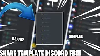 SHARE TEMPLATE DISCORD FRAKSI FBI!! │| SHARE TEMPLATE INDONESIA