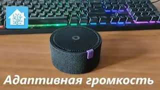 Home Assistant + Яндекс станция.  Адаптивная громкость