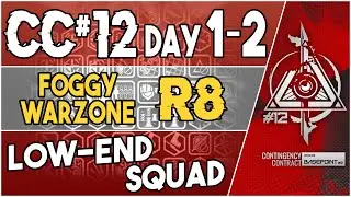 CC#12 Daily Stage 1/2 - Foggy Warzone Risk 8 | Low End Squad |【Arknights】