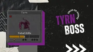 [TIBIA] BOSS RARO - TYRN - 5 KILLS - 100 PTS