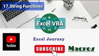 17.Excel VBA - String Functions