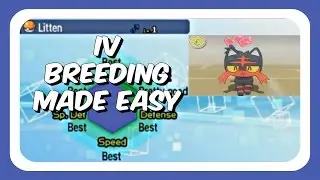 Pokemon Sun and Moon Breeding Guide - PART 3 - Perfect IV Breeding