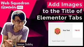 Elementor - Add Images to the Titles of Tabs with No Plugin