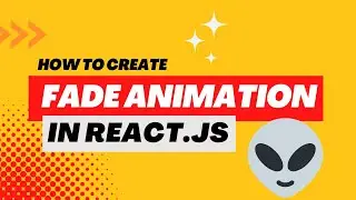 How To Create Fade Animation In React.js #react #animation #tutorial