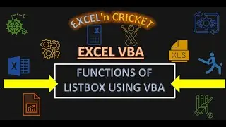 Excel VBA ListBox Functions with Examples