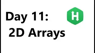 day 11 2d arrays hackerrank solution in java 8| Hackerrank 30 Days Of Code