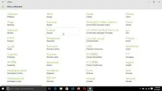 Change Language of Windows 10