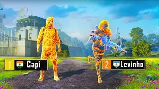 Levinho & Capi Aggressive gameplay | PUBG MOBILE 🔥