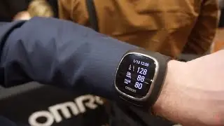 Omron Wrist BPM Smartwatch takes blood pressure on the wrist