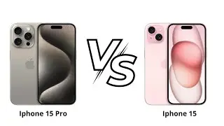 Watch this before you buy the new Iphone. Main differences between Iphone 15 VS 15 Pro