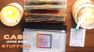 BUDGET WITH ME | June 2021 Cash Stuffing | $1040