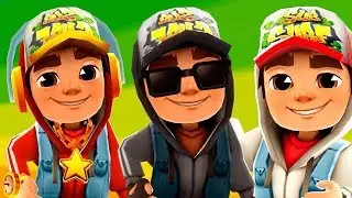 КРУТОЙ ПАРЕНЬ JAKE из игры SUBWAY SURFERS ХОЧЕТ играть с девочкой МАША