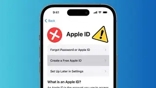 How to Fix Error Cannot Create an Apple ID on iPhone 2024 Guide