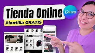 Cómo Crear una Página WEB para Vender Productos GRATIS - TIENDA ONLINE CANVA