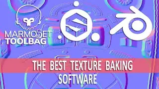 Texture Baking - Blender 3d vs. Substance Painter vs. Marmoset Toolbag