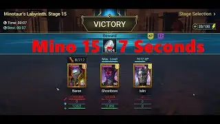 Raid - Minotaur 15 - 7 Seconds