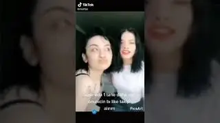 Tiktok Buse korkmaz ile eda sakız öpüşüyor