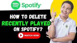 How to delete recently played on spotify?