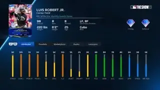 MLB The Show 23: FREE INSANE 98ovr Luis Robert Jr. Revealed with All Attributes