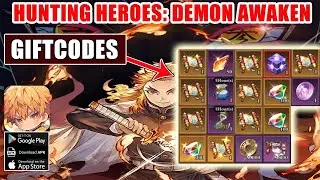 Hunting Heroes: Demon Awaken & 8 Giftcodes Gameplay - Demon Slayer RPG Android