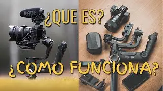 🟧 ¿QUÉ es y CÓMO funciona un GIMBAL? 🟧 | Estabilizador de cámara | Cámara en mano vs estabilizador