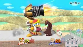 Dedede's Training Match Sm4sh 29