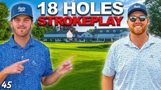 We Played An 18 Hole Stroke Play Match At A Top 100 Golf Course In The US