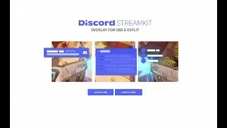 OBS Discord Overlay setup. Twitch / Kick / Youtube / Tiktok / X