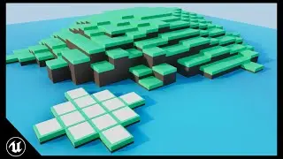 Playing around with my terrain creator in UE5