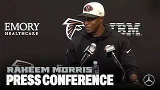 Raheem Morris on keeping momentum heading into 3rd NFC South matchup vs. Panthers | Press Conference