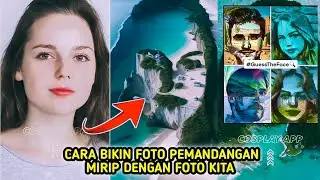 VIRAL..!!!! CARA EDIT FOTO PEMANDANGAN MIRIP WAJAH KITA || TUTORIAL FOTO ILUSI