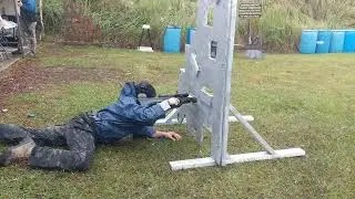 How to run a 9 hole with a Steyr Aug.  Florida Firearms Training.