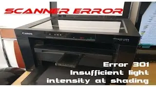 Canon MF3010 Scanner Problem Error 301|| Canon Disassembly || Image Class Scanner Problem