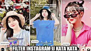 FILTER INSTAGRAM JEDAG JEDUG KATA KATA TERBARU 2023 YG LAGI VIRAL | EFEK IG TERBARU 2023