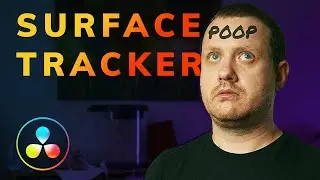 Davinci Resolve Tutorial: The Surface Tracker in Fusion is AMAZING!!
